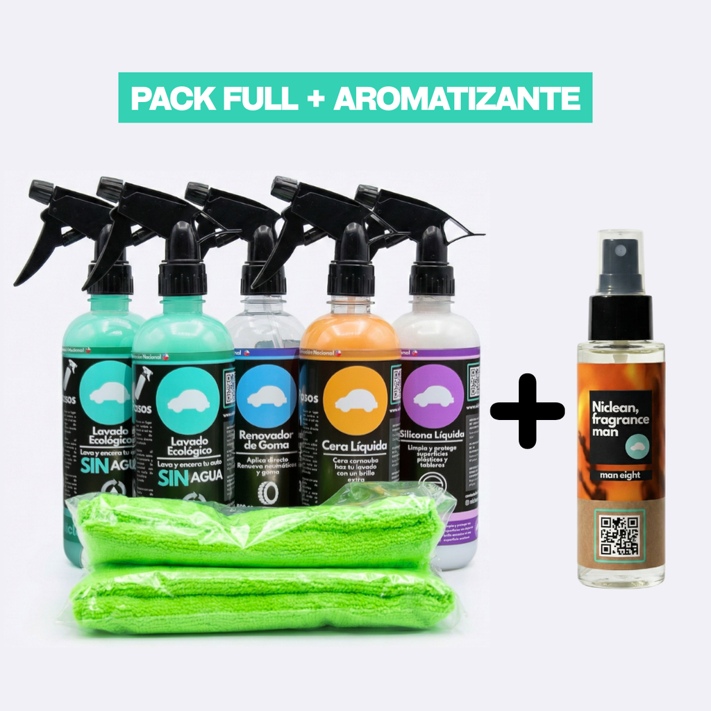 Promoción Pack Full + Aromatizante a elección